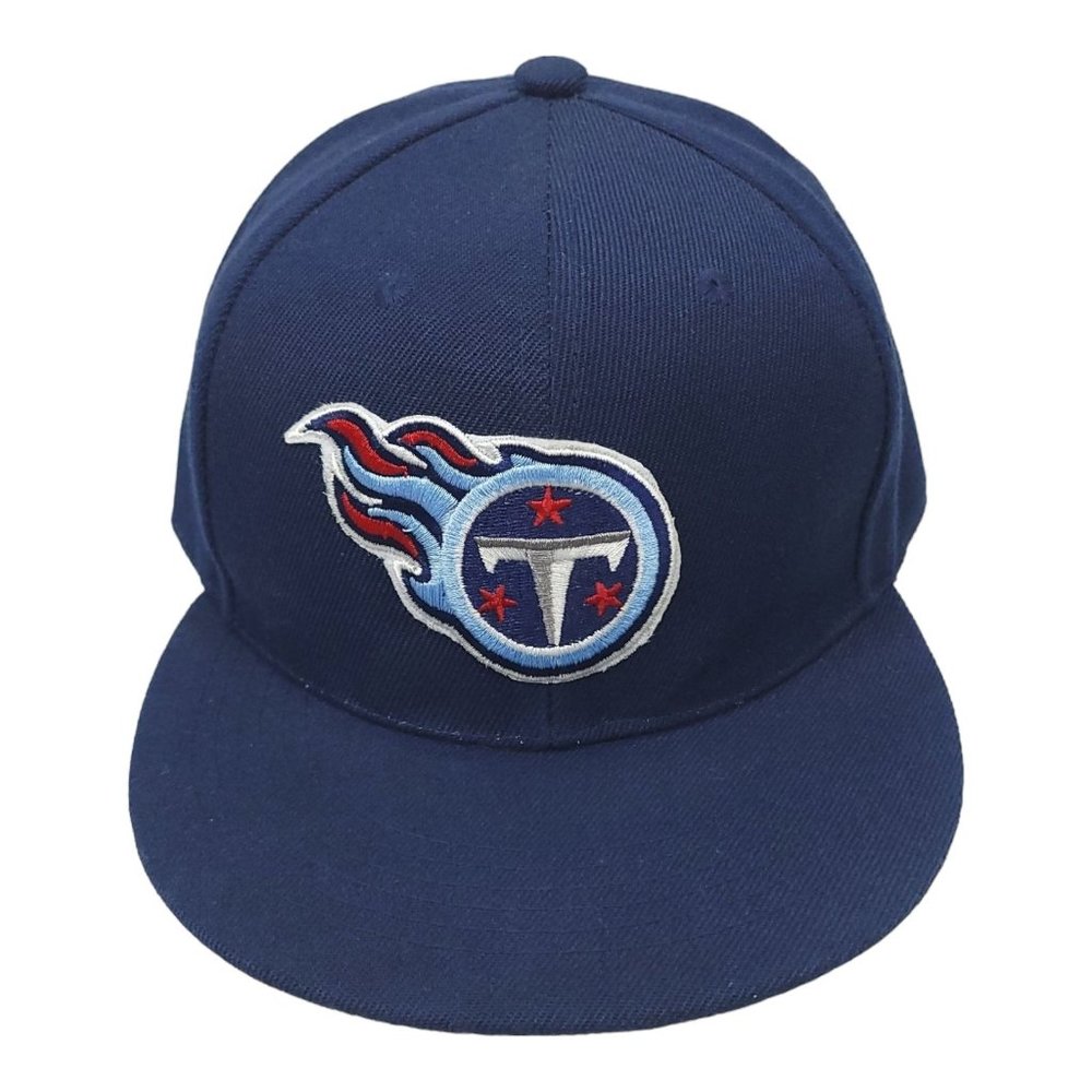 Tennessee Titans NFL Football Snapback Cap Trucker Baseball Hat Logo Patch Blue